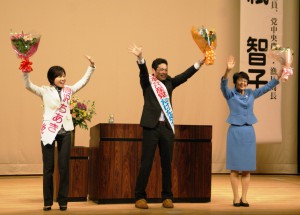 長野・佐久紙演説会①